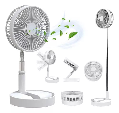 Mas comodidad y menos calor con el Ventilador Portatil Plegable.